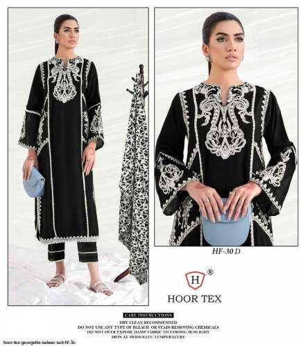 Hoor Tex Presents Georgette Salwar Suit HF 30 by Fashion Bazar India