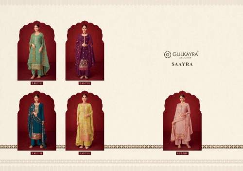 Classic Gulkarya Saayra Georgette Women Suit  by Gulkayra Designer