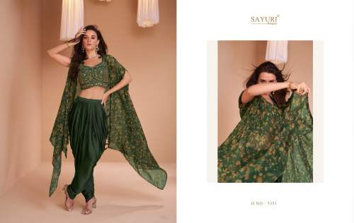 New Launched PALKI Satin Silk Indo Western By SAYURI DESIGNER by shreenathji export