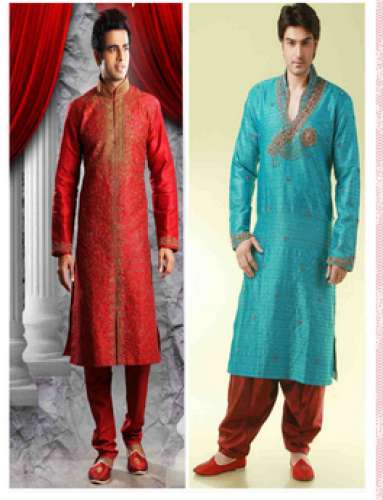 Mens Embroidered Kurta