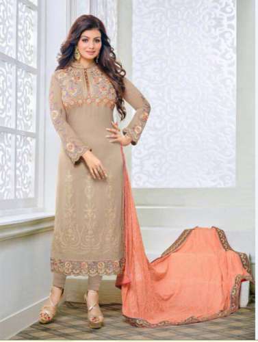 Exclusive Designer Georgette Suits with Embroidery by M Arvind And Co