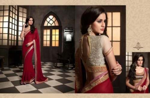 Fancy Embroidery Saree For Women by King Sarees