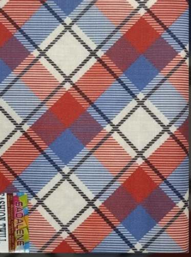 Formal Check Shirting Fabric by Praveen Textiles
