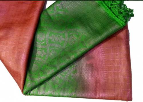 Party Wear Softy Silk Saree by Praveen Textiles