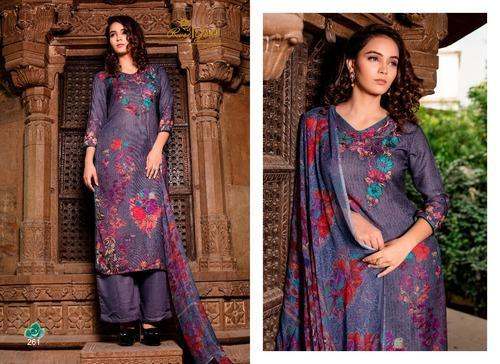 Unstitched Pashmina Suits by Suvesa