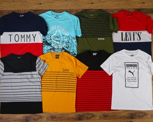 Popular T-shirts @ wholesale price in Surat, Gujarat, India buy direct from  wholesalers