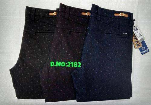 Dot print mens pant