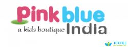 Pink Blue India logo icon