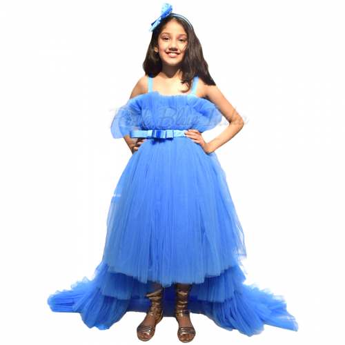 PinkBlueIndia - Girls PartyWear Gown by Pink Blue India