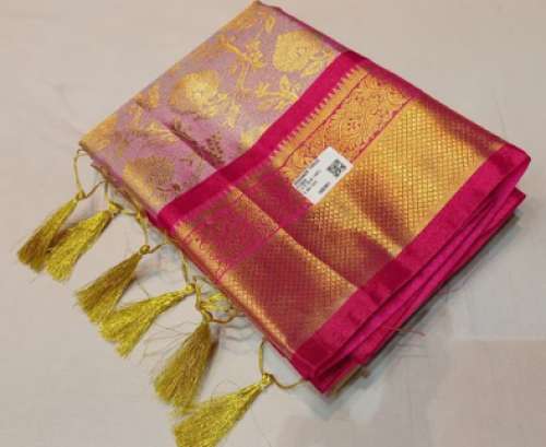 Stylish Tissue Silk Saree at Rs.1160/Piece in solapur offer by BHARADIYA  SAREES
