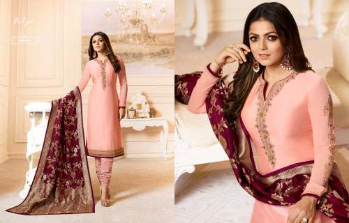 Embroidery Work Salwar Suit by Q And Q Creation