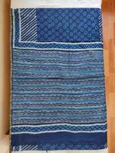  SICO Chanderi Saree Indigo