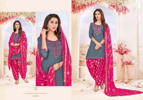 Designer Embroidered Patiyala Suit2