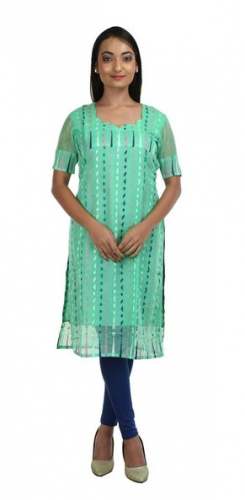 Designer Jamdani silk cotton Kurti  by Parinita Sarees