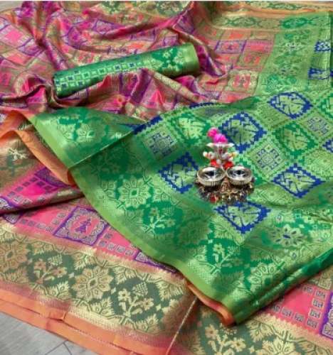 Indian Bandhani Silk Saree by Princy Fashion