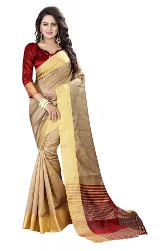 Exclusive Cotton Slub Saree