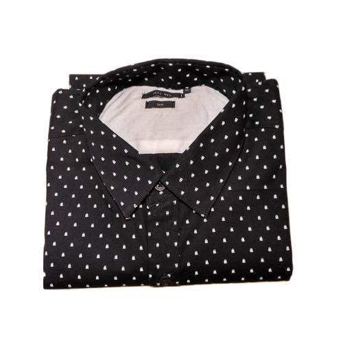 Men Polka Dotted Shirt