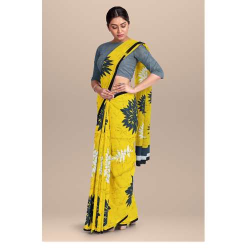 Cotton Block Print Malmal Saree at Rs.550/Piece in jaipur offer by Jaipur  Cotton Craft
