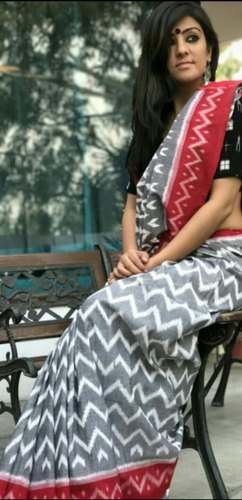 Trandy Cotton Printed Saree