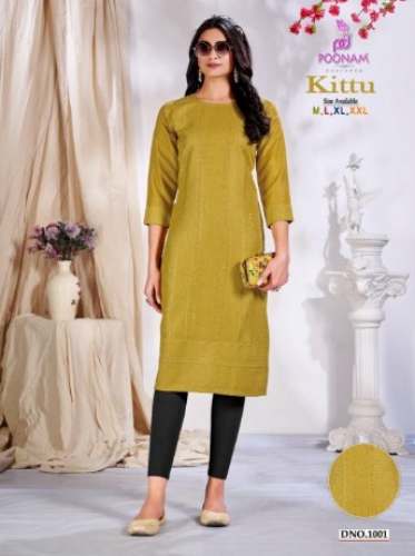 Brand Poonam Kittu Modal Silk Kurti