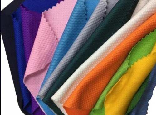 Multi Color Honeycomb Knitted Fabrics  by Orca Fabrics