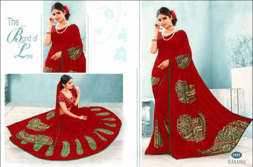 printed saree - saloni by Mayapati Fashion