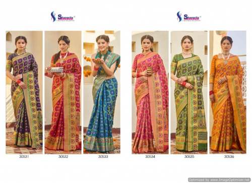 FESTIVAL WEAR WEAVING SILK SAREES