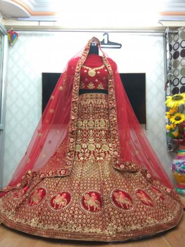 Heavy embroidered Wedding wear Lehenga Choli