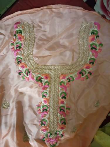 Fancy Hand Embroidered Dress material