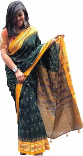 Buy Batik Pure Cotton Saree By RADHA LAKSHMI  by Radha Lakshmi