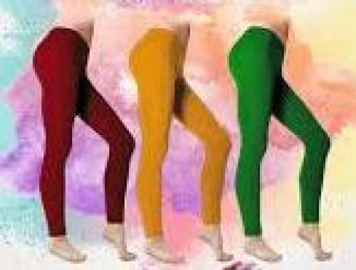 Cotton Lycra Ankle and Churidar Leggings at Rs.250/Piece in
