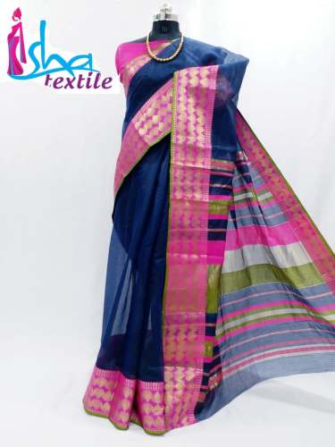 nandni silk saree by Isha Textile