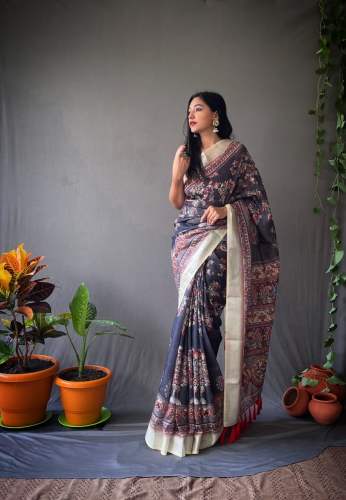 wholesale kalamkari sarees in Pune lowest price from wholesalers in  Maharashtra, India