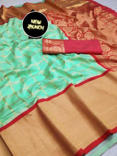 Kisha C - Green  Silk saree 