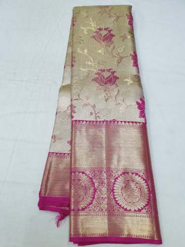 Tissue Bridal Silk Saree at Rs.17500/Piece in bangalore offer by Atharva  Collections