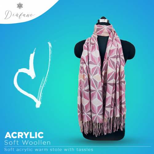 Diafano Warm Woollen Stole DF 1902