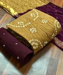 Bandhani Dress at best price online - Buy best quality bandhani dress  material online