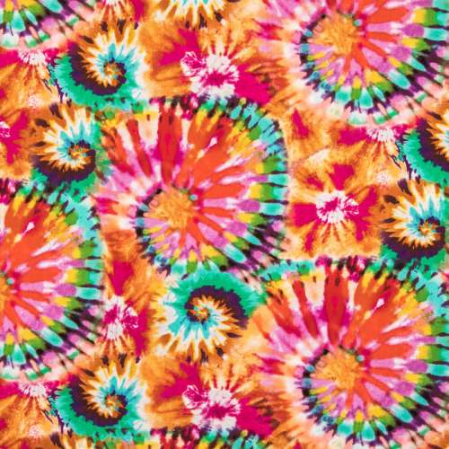 Georgette TIe Dye Printed