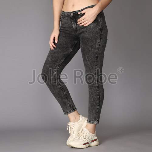 Dark Grey denim girls Jeans at Rs.499/Piece in chennai offer by JOLIE ROBE