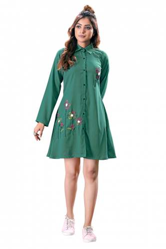 Designer Western Long Tunic Top kurti