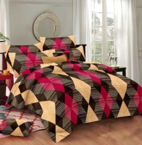 Designer 90*100 Cotton Bed Sheet  by Ramanlal Laxminarain