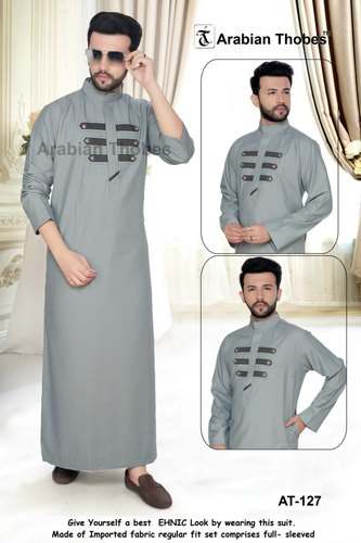 Men Designer Jubba Thobe by Arabian Thobes