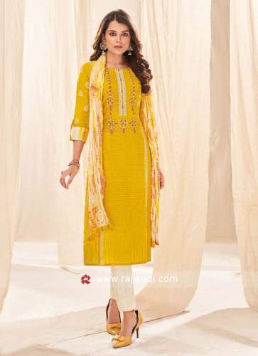  Shagufta Simple Cotton Salwar Kameez by Fashionistas Closet