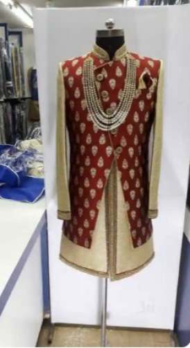 Mens Indo Western Shewrani  by Wedding Couture