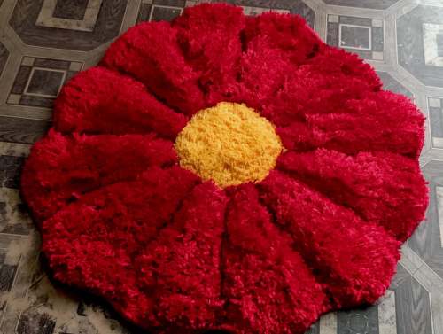 Round flower (TPR BACKING) by Ansh Overseas