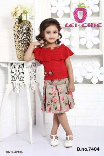 Kids Girl Skirt With Top Collection