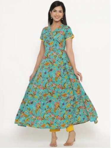 Ladies Printed Anarkali Kurti