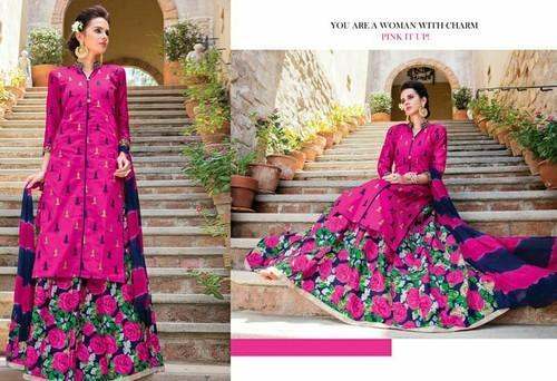 Ladies Designer Anarkali Suits by Lalit Textiles