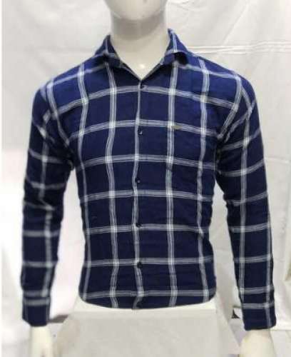 Mens Checks Cotton Shirt by Rider Fashion