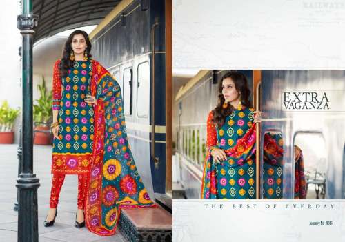 Casual Wear Readymade Cotton Salwar Suits 